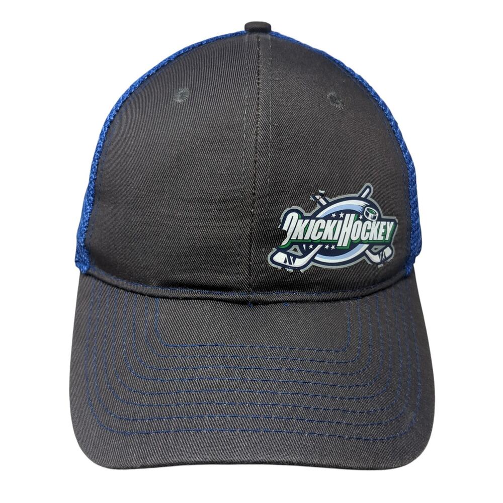 Okicki Hockey Snapback Trucker Cap Multicolor One Size Mesh Back Sweet Caps